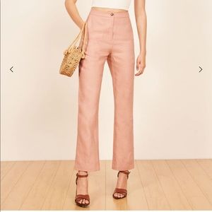 REFORMATION + LINEN VERANO PANT